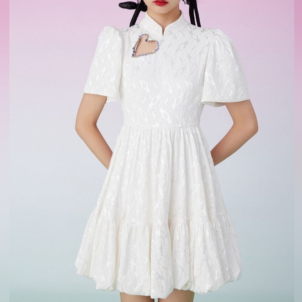 Muzkin White Dress